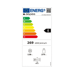 Frigorífico combi Aspes AC185607ENFDX No Frost 402L inox E 186,5 cm - Imagen 3