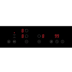 Placa de inducción Svan SIFZ3600 6600W 3 fuegos Flexizone doble negro 59 cm - Imagen 3