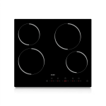 Placa vitrocerámica Svan SV4601 6600W 4 fuegos negro 60 cm